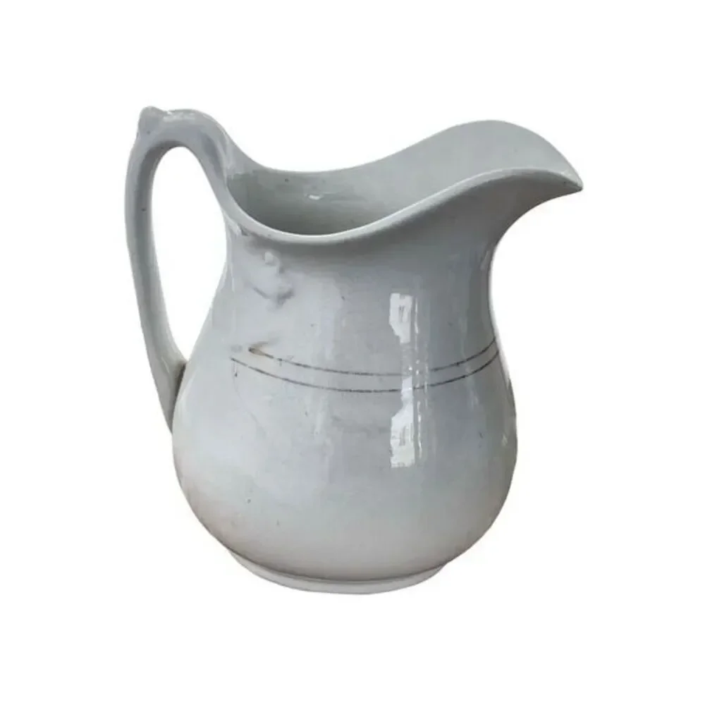 Royal China International Ceramic Porcelain Farmhouse Pitcher White One-Size‎